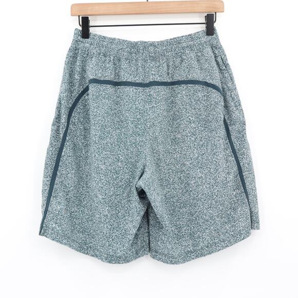 Lululemon Men's Pace Breaker Linerless Shorts 9' Inseam Carbon Mist Alpine Sz M - Picture 2 of 7